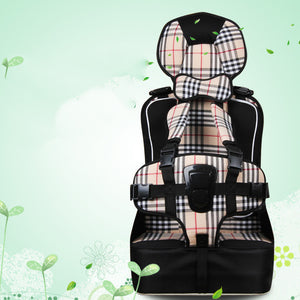 Portable Baby Car Safety Seat – Lightweight, Washable 5-Point Harness Booster