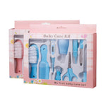 Portable Baby Health Care Kit – 9-in-1 Grooming Set with Thermometer & Tools