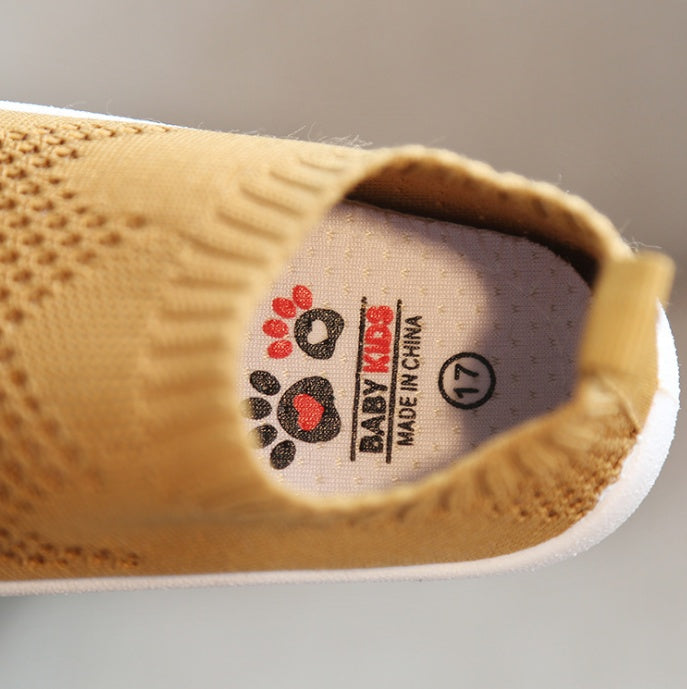 Soft Cotton Toddler Shoes – Non-Slip, Lightweight for Boys & Girls, Sizes 14-23