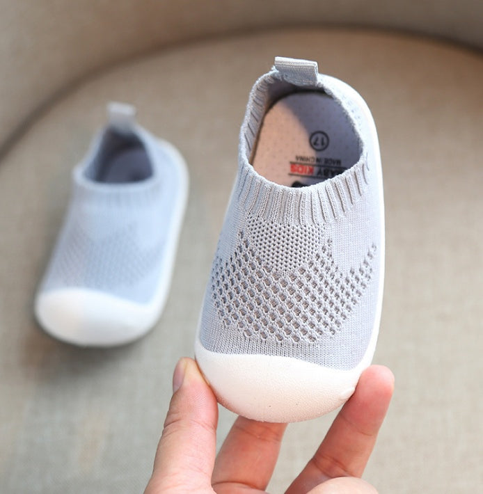 Soft Cotton Toddler Shoes – Non-Slip, Lightweight for Boys & Girls, Sizes 14-23