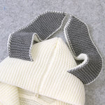 Cozy Baby Knitted Romper – Hooded Unisex Long Sleeve for All Seasons