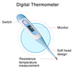 Portable Baby Health Care Kit – 9-in-1 Grooming Set with Thermometer & Tools