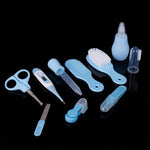 Portable Baby Health Care Kit – 9-in-1 Grooming Set with Thermometer & Tools