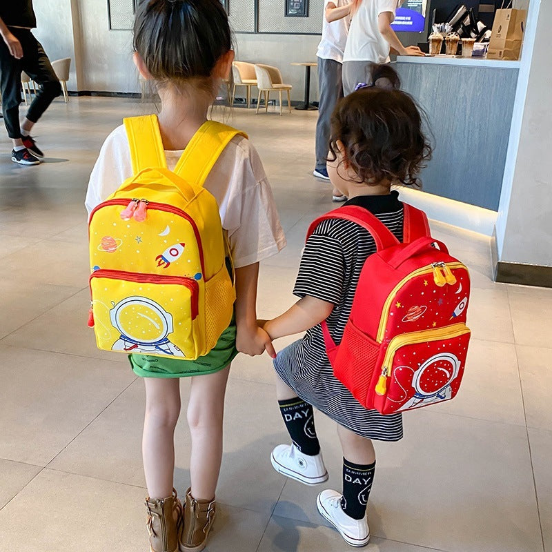 Kids Cartoon Starry Backpack – Waterproof, Anti-Theft, Lightweight School Bag