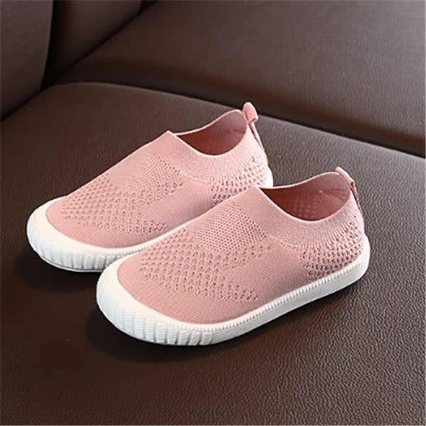 Soft Cotton Toddler Shoes – Non-Slip, Lightweight for Boys & Girls, Sizes 14-23