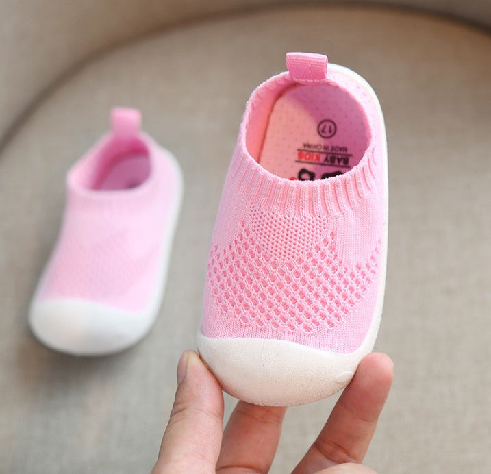 Soft Cotton Toddler Shoes – Non-Slip, Lightweight for Boys & Girls, Sizes 14-23