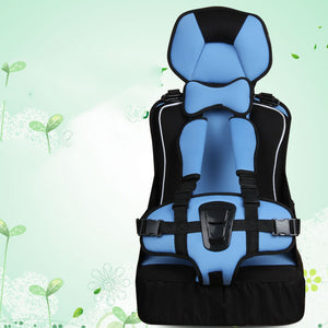 Portable Baby Car Safety Seat – Lightweight, Washable 5-Point Harness Booster