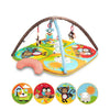 Keeygo Zoo Baby Play Mat – 4-in-1 Sensory Gym, Washable & Foldable for 0-6 Months
