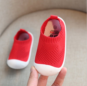 Soft Cotton Toddler Shoes – Non-Slip, Lightweight for Boys & Girls, Sizes 14-23