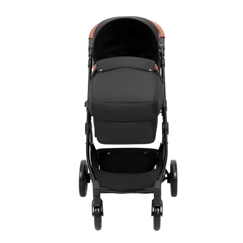 Standard Baby Stroller with Bassinet – Foldable, Reversible, Lightweight & Durable
